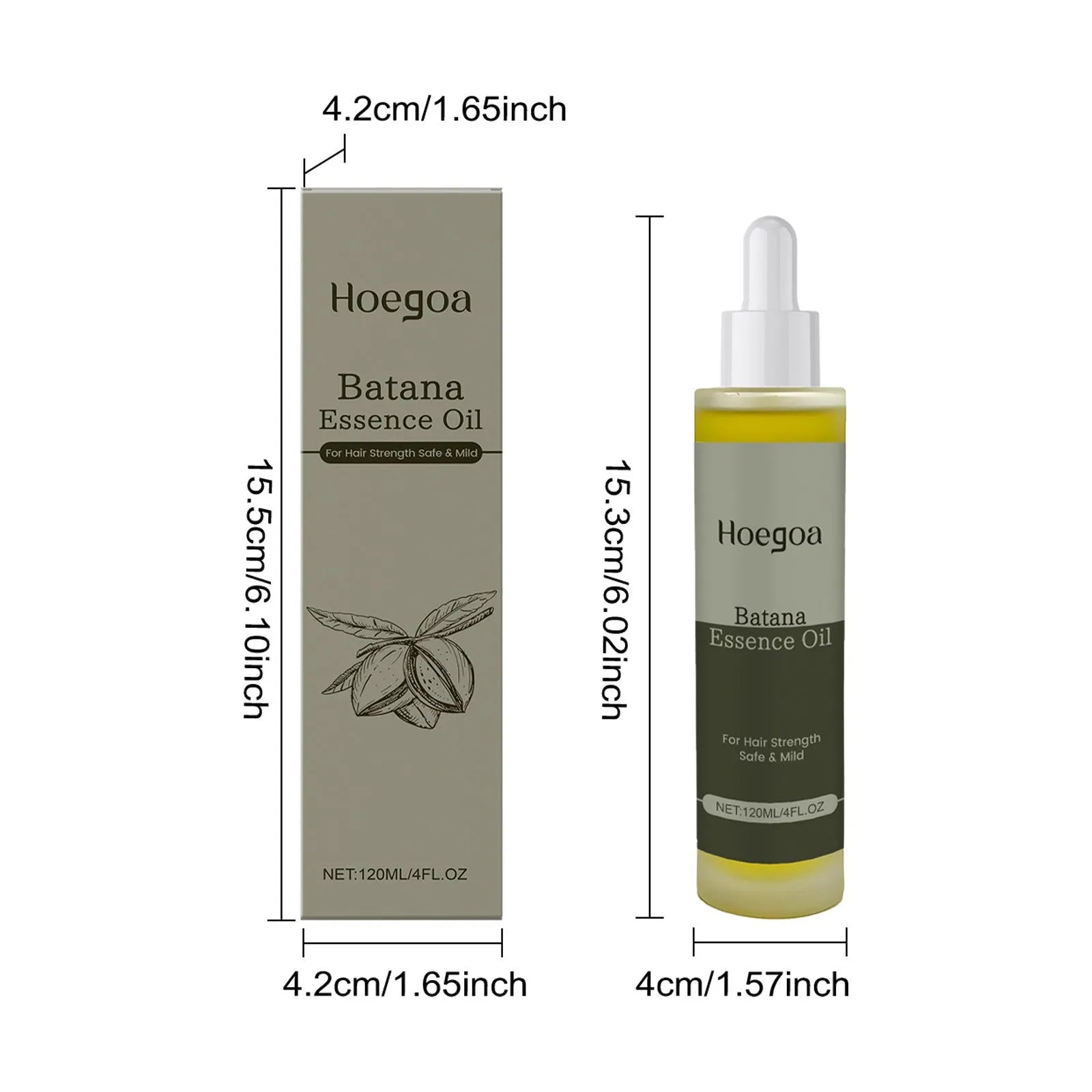 Platthana Secret Hair Essential Oil 120ml bottle with ginger root and rosemary oil formula