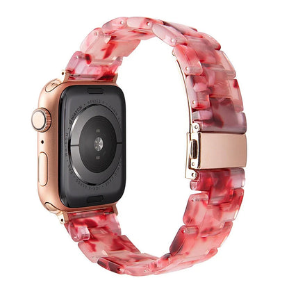 Apple Resin Slim Watch Band in multiple colours showing lightweight 35g construction and compatibility with Apple Watch