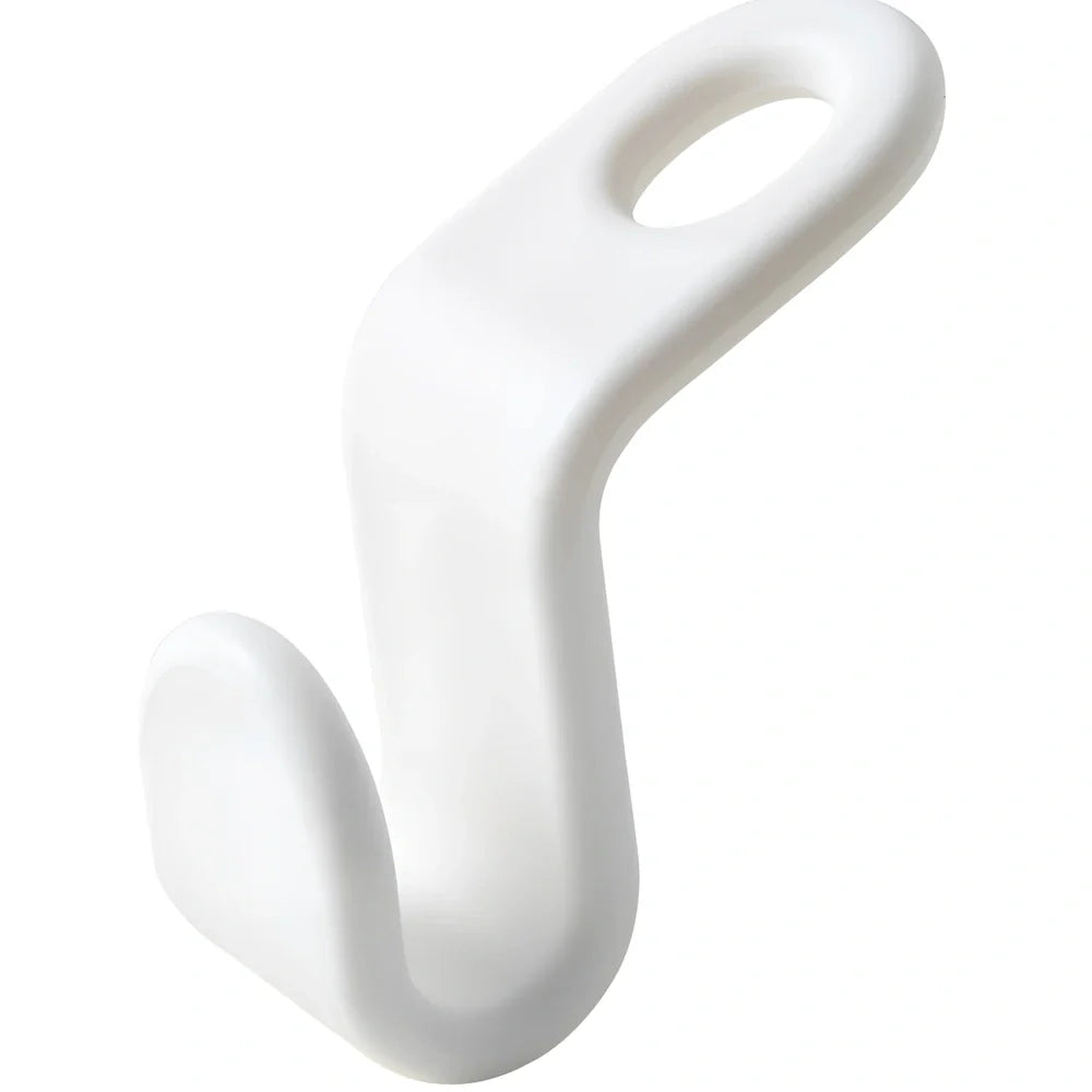 Plastic closet stack hanger rack with 6x2cm PP connectors for vertical garment stacking