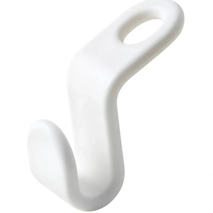 Plastic closet stack hanger rack with 6x2cm PP connectors for vertical garment stacking