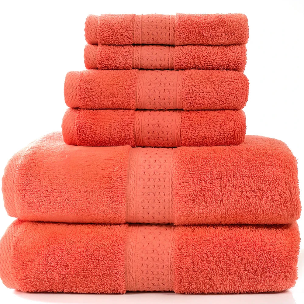 Pure cotton towel set showing bath towel, towel, and square towel in bamboo green colour