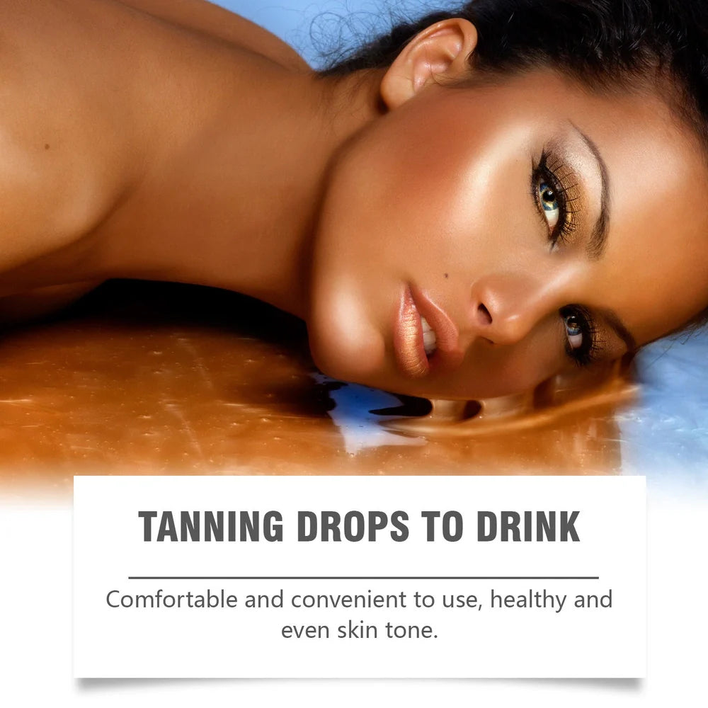 Googeer Tanning Drops To Drink Body Treatment 60ml bottle with dropper for gradual colour development