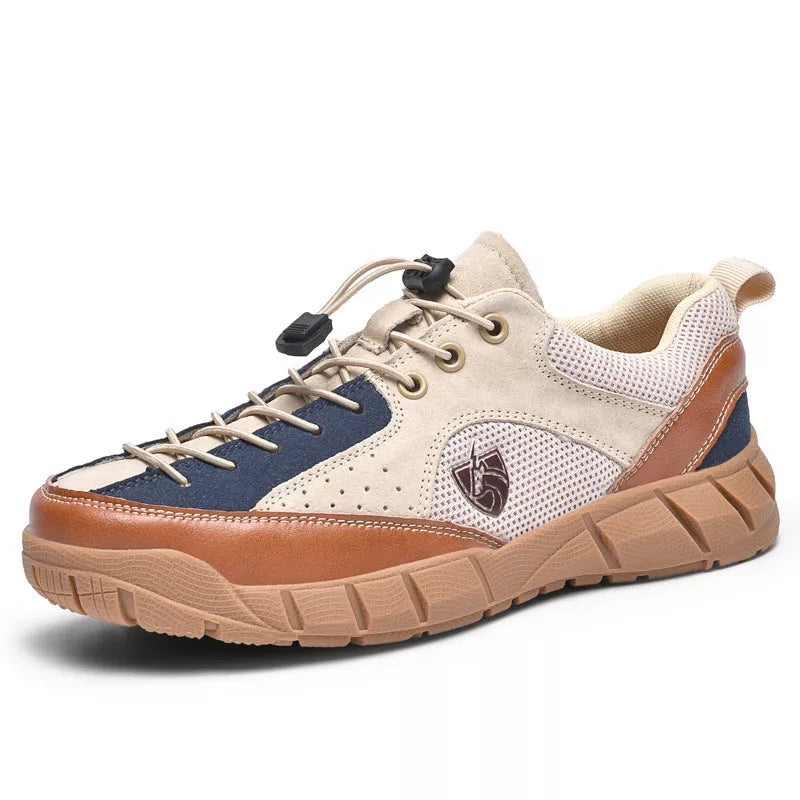 Outdoor Casual Sneaker Mountain Climbing Shoes with wear-resistant rubber sole