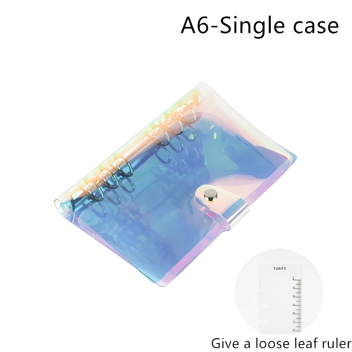 A5 and A6 hand account notebook with loose leaf binding in multiple style options