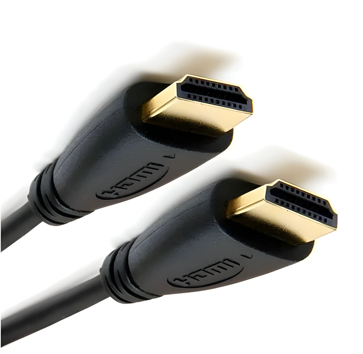 Gold plated HDMI cable with male connectors available in six length options