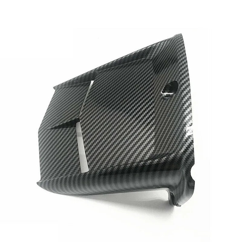 Water transfer printing rear tyre protective fender in white, single rear mudguard sand plate