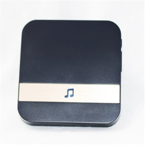 Light reminder doorbell in black and white with smart home compatibility