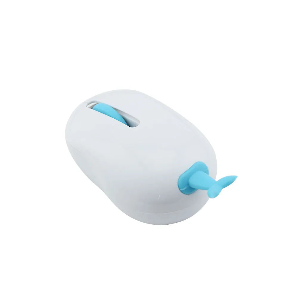 Pink wireless silent mouse, 1200 DPI optical, 2.4GHz USB, 96 x 60 x 40mm, touch wheel