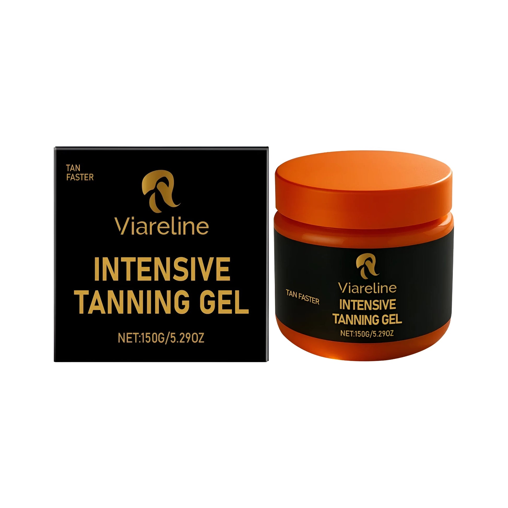 150g jar of black moisturising repairing gel with glycerin and vitamin E formula