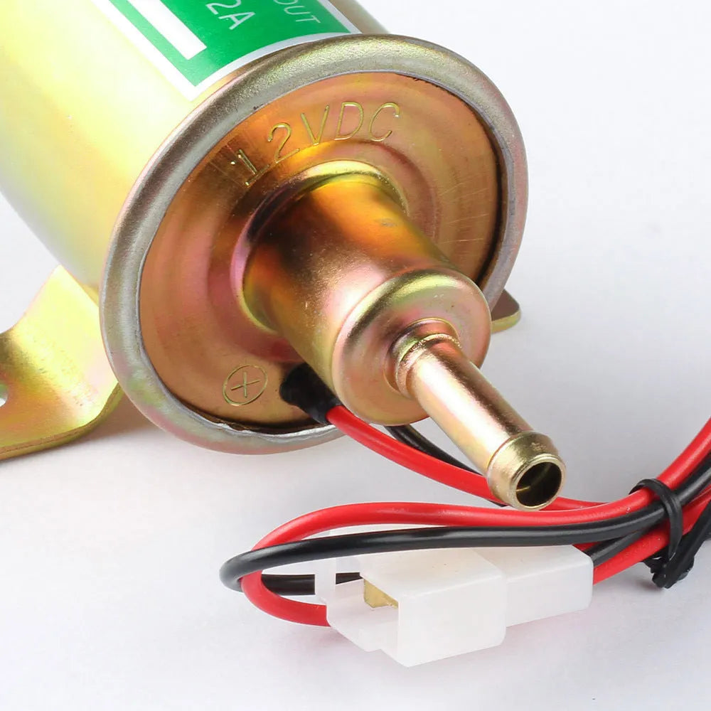 Golden 12V automotive electronic fuel pump, 12V, 1.2 current, 80-100 flow rate, 0.032-0.045 MPa
