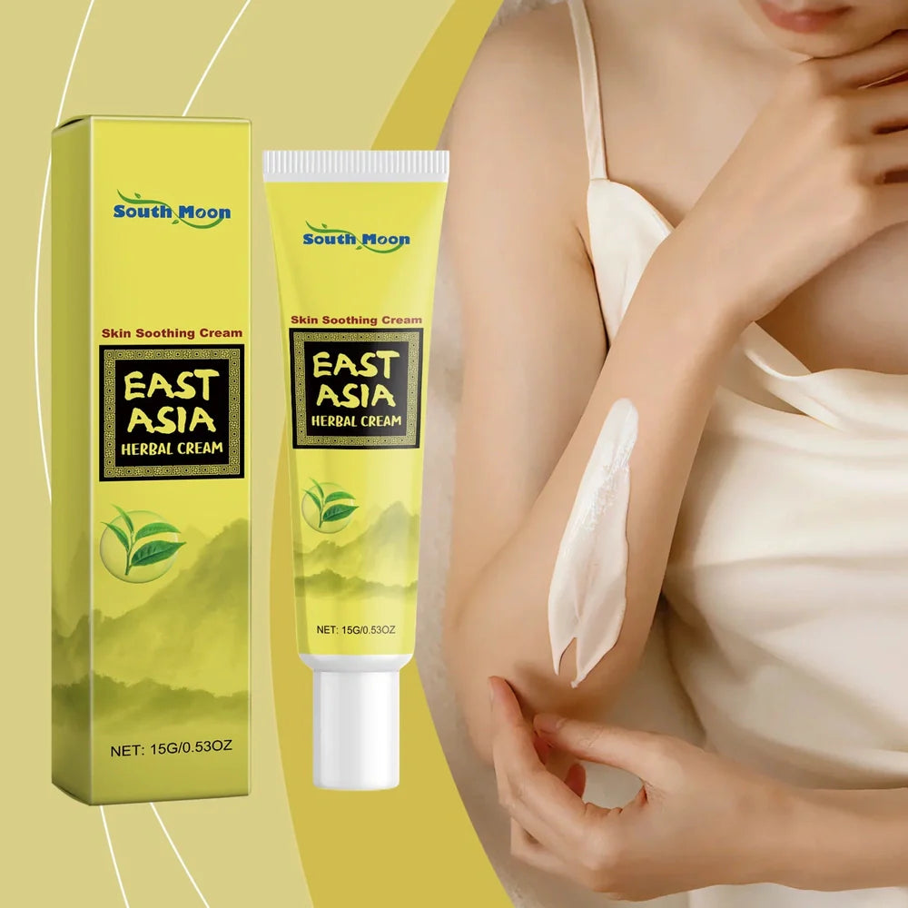 15g herbal moisturising cream tube with tea tree oil and Centella asiatica formula