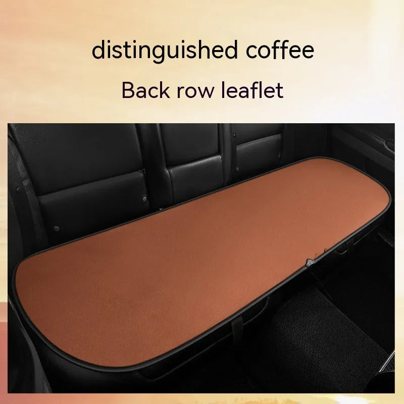 Auto heating car seat cushion for winter driving in beige, black or coffee colours