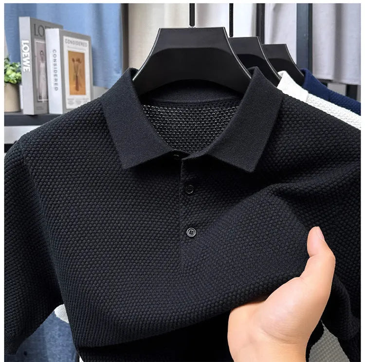 Loose fitting pure cotton short sleeve pullover in grey colour showing casual design