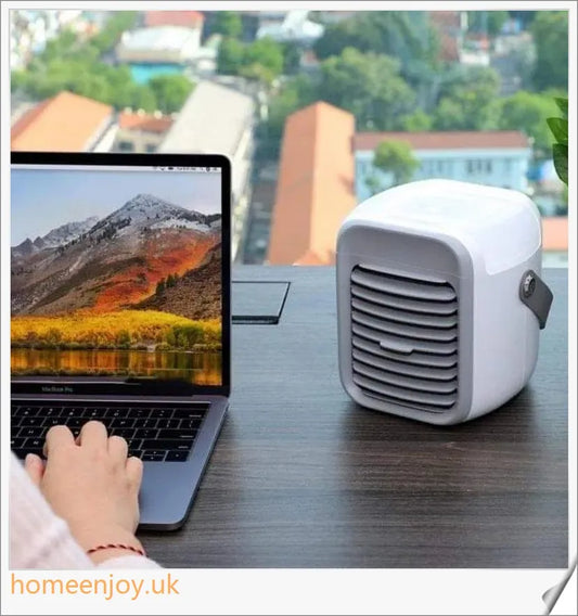 Blaux Portable AC - Compact, Cordless Air Conditioner with Evaporative Cooling and Air Purification Capabilities