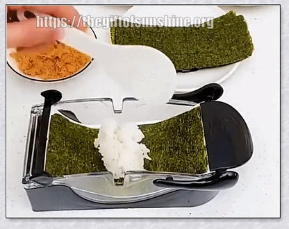Portable DIY Kitchen Sushi Roll Maker - Compact, Easy-to-Use Sushi Rolling Tool for Homemade Sushi
