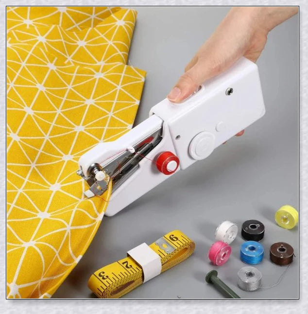 Portable Handheld Sewing Machine - A compact and lightweight solution for on-the-go sewing tasks, repairs, and alterations