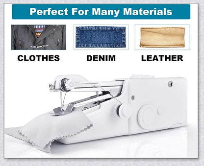 Portable Handheld Sewing Machine - A compact and lightweight solution for on-the-go sewing tasks, repairs, and alterations