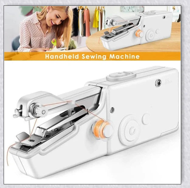 Portable Handheld Sewing Machine - A compact and lightweight solution for on-the-go sewing tasks, repairs, and alterations