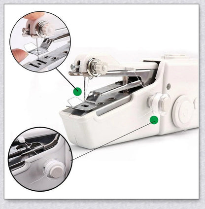 Portable Handheld Sewing Machine - A compact and lightweight solution for on-the-go sewing tasks, repairs, and alterations