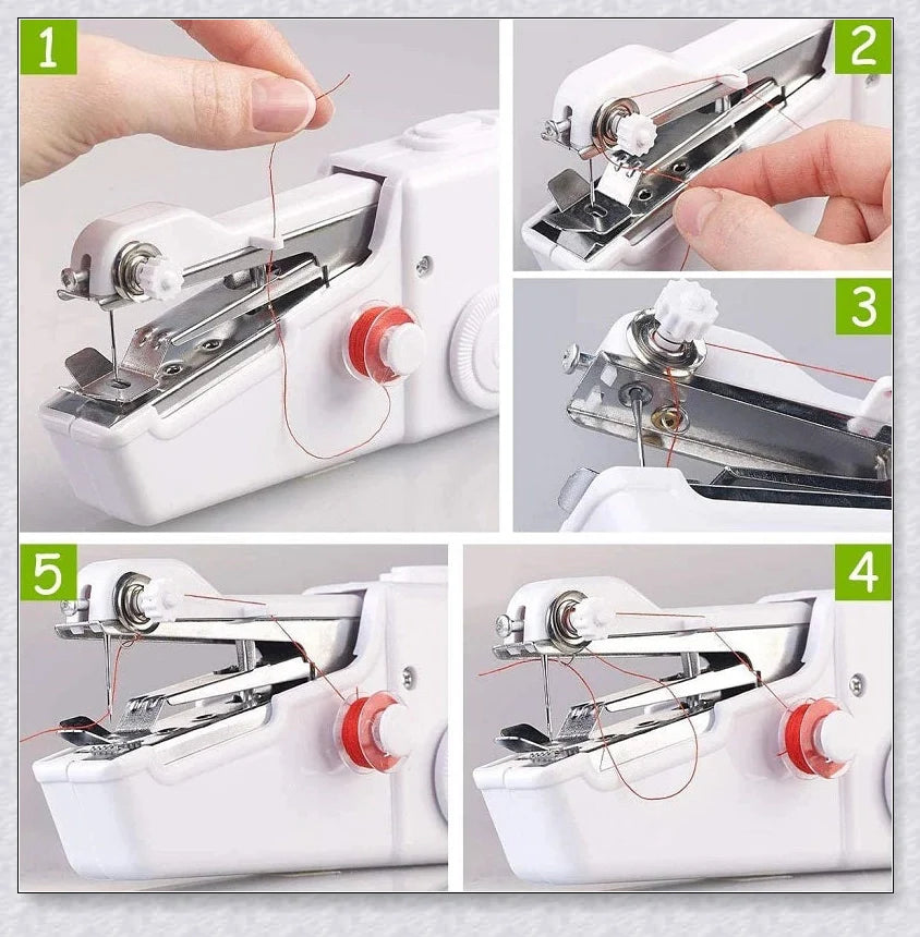 Portable Handheld Sewing Machine - A compact and lightweight solution for on-the-go sewing tasks, repairs, and alterations