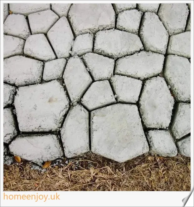 Garden Path Maker Mold by Trabyhand - Create custom cement or red mud garden paths with a natural, earthy stone effect