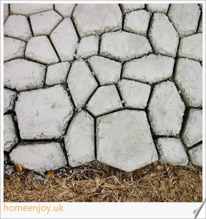 Garden Path Maker Mold by Trabyhand - Create custom cement or red mud garden paths with a natural, earthy stone effect
