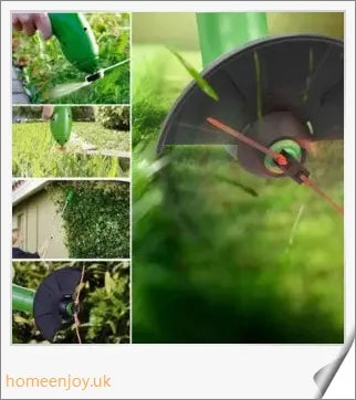 Premium cordless grass trimmer with adjustable cutting head and powerful electric motor for effortless lawn maintenance