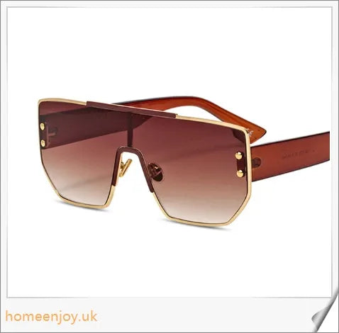 Pair of oversized, stylish big frame sunglasses in a range of on-trend colour options