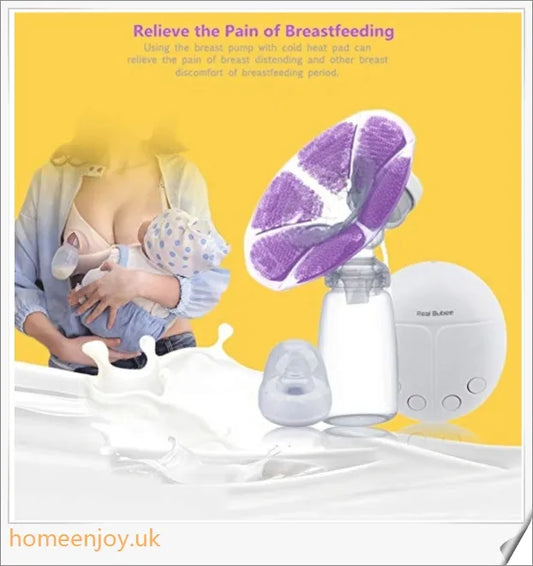 Trabyhand Electric Breast Double Pump - A hospital-grade breastfeeding machine with a silent motor, USB charging, and gentle massage cushions.