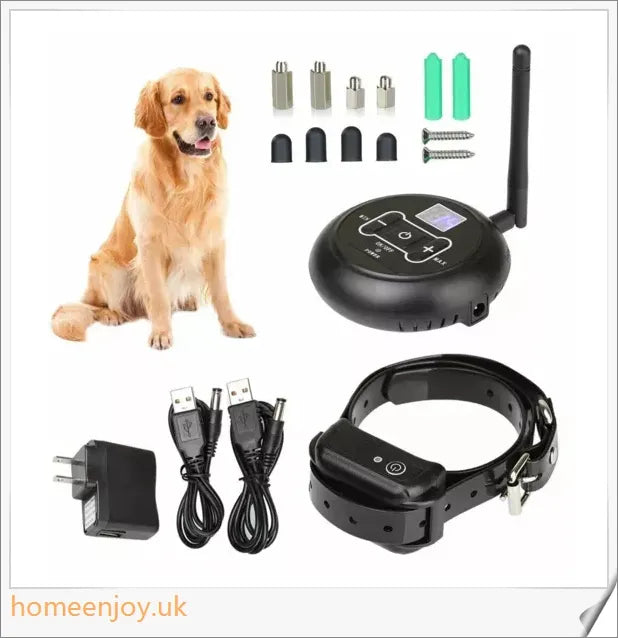2 In 1 Safe Wireless Dog Fence - Versatile and secure pet containment system for indoor and outdoor use