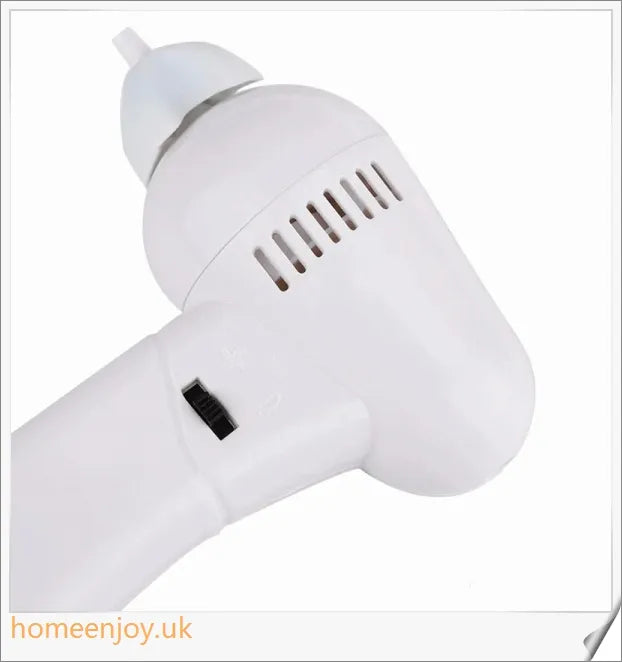Electric Ear Wax Vacuum Cleaner with a silicone tip for safe and gentle ear cleaning