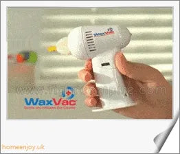 Electric Ear Wax Vacuum Cleaner with a silicone tip for safe and gentle ear cleaning