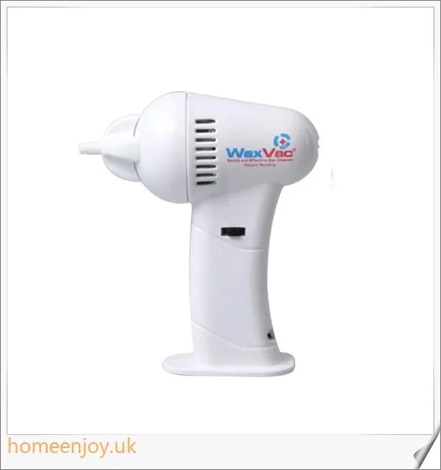 Electric Ear Wax Vacuum Cleaner with a silicone tip for safe and gentle ear cleaning