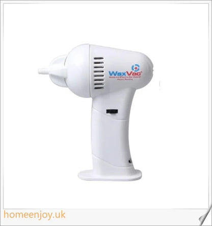 Electric Ear Wax Vacuum Cleaner with a silicone tip for safe and gentle ear cleaning