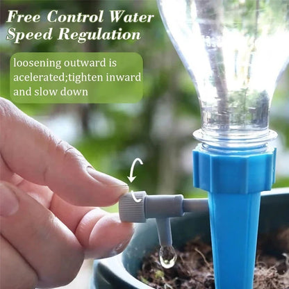 Adjustable Garden Watering System with customisable drip irrigation for optimal plant hydration