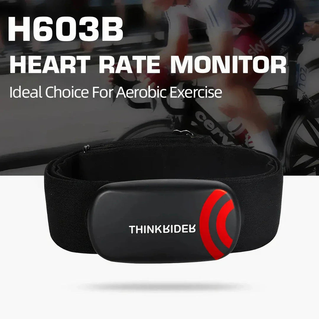 ThinkRider Heart Rate Monitor Chest Strap for Fitness Enthusiasts