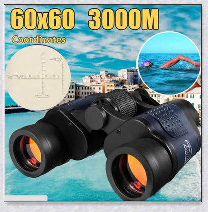 Professional night vision infrared binoculars with long 3000-metre range and durable, waterproof design