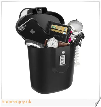 ABS Plastic Bucket Beach Password Storage Box with Secure Password Lock and Durable Design for Outdoor Use