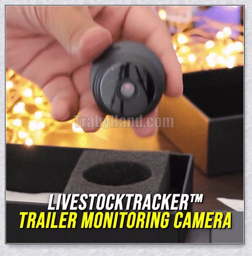 Livestock Trailer Monitoring Camera with 1080P HD video, remote viewing, motion detection, and magnetic base for easy installation