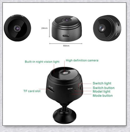 Livestock Trailer Monitoring Camera with 1080P HD video, remote viewing, motion detection, and magnetic base for easy installation