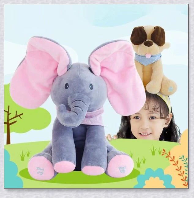 Homeenjoy_UK Personalised Flappy the Elephant - The Animal Friend for Your Child