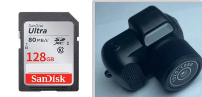 Black Y3000 HD outdoor sports camera with small LCD screen on compact ABS plastic body
