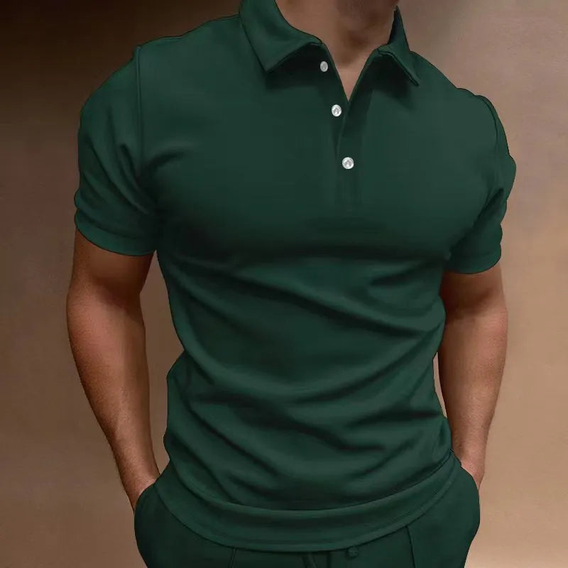 Men's loose fit cotton blend short sleeve t-shirt in multiple colours