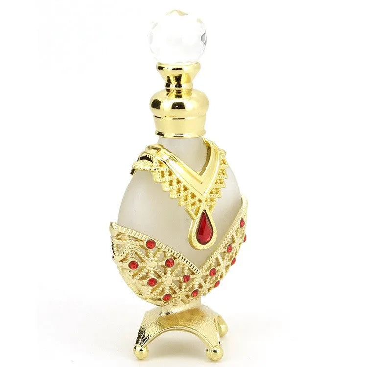 Concentrated floral perfume oil in a decorative glass bottle, available in 12ml or 35ml sizes.