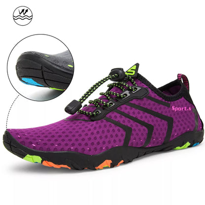 Men's lightweight waterproof beach wading shoes in various colours