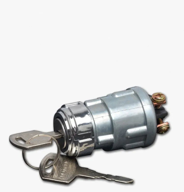 Pure copper car ignition switch with key for trucks and forklifts, JK423 model replacement