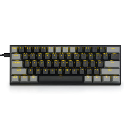 Z11 aluminium alloy mechanical keyboard key caps in Black Gray Green and Gray Black Red colour options