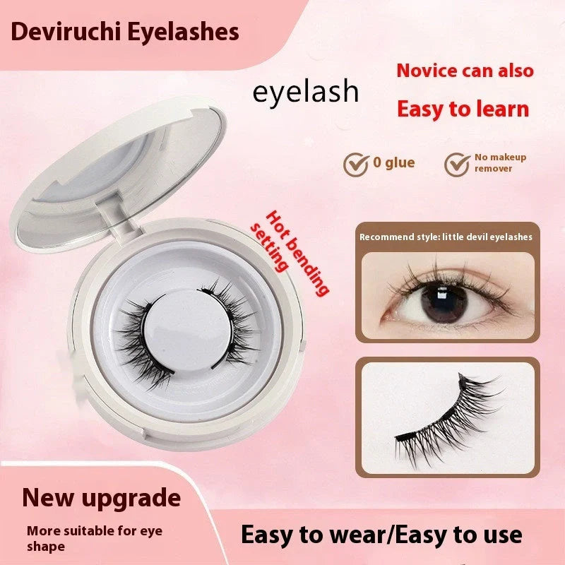 Luxurious magnetic mink false eyelashes for easy application and a glamorous look.