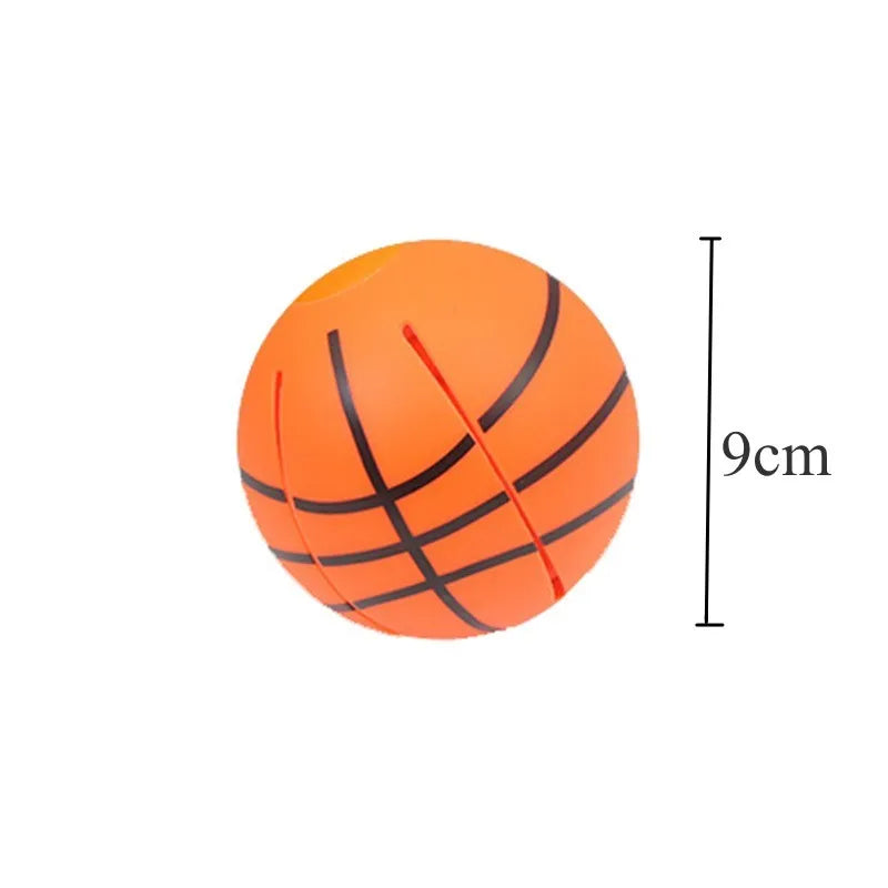 Convertible glowing ball and flying disc dog toy in plastic with 9cm diameter