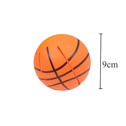 Convertible glowing ball and flying disc dog toy in plastic with 9cm diameter